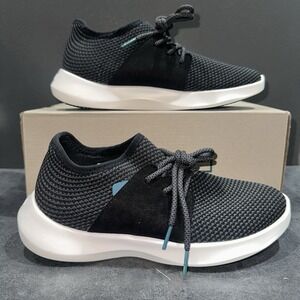 Vessi Everyday Classic Waterproof Sneakers Womens Size 6 Midnight Black Spring